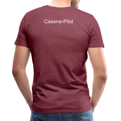 Männer Premium T-Shirt: Cessna-Pilot – Bild 27