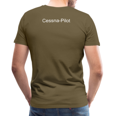 Männer Premium T-Shirt: Cessna-Pilot – Bild 23