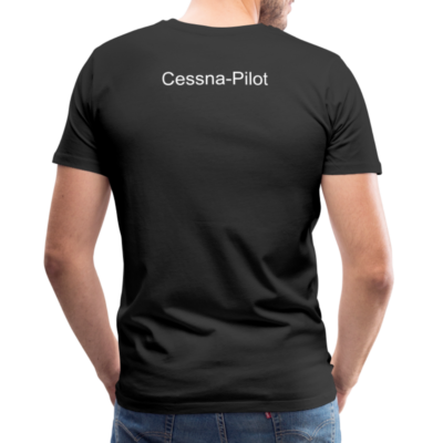 Männer Premium T-Shirt: Cessna-Pilot – Bild 19