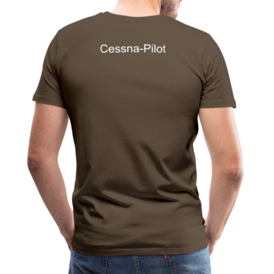 Männer Premium T-Shirt: Cessna-Pilot – Bild 13