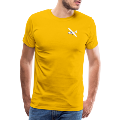 Männer Premium T-Shirt: Cessna-Pilot – Bild 10