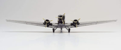 herpa 609395 19040 – Junkers Ju-52/3 m, Lufthansa D-Aqui, Military, Flieger, Modell Flugzeug, Modellbau, Miniaturmodelle, – Bild 5