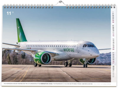 Civil Aviation 2022 – Der FLUGZEUGKALENDER 2022 für alle Flugzeugfans. Moderne Flugzeuge von Airbus, Boeing. 42 x 30 cm DIN – Bild 4