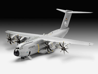 Revell REV-03929 Airbus A400M Atlas, Flugzeugmodellbausatz 1:72, 64,4 cm 03929, unlackiert – Bild 8