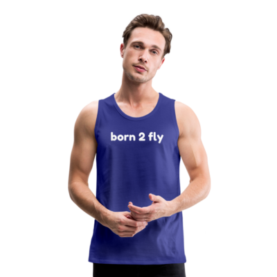 Männer Premium Tank Top "born to fly" – Bild 6